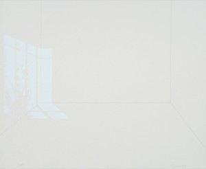 © Mary Temple, 2006."Light Describing a Room in Four Parts" (part II) Suite of four screenprints, 18" x 22" each. Not available.